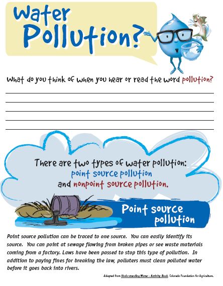 RFC | Point or Nonpoint Source Pollution Worksheet